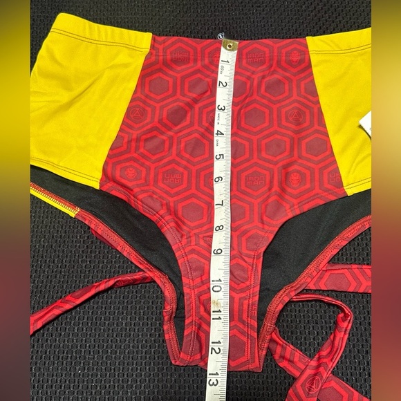 Iron Man Women’s Bikini Bathing Swim Suit Hot Topic 2-piece Marvel NWT Mixed Siz - Picture 9 of 14
